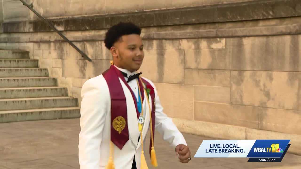 'He did it': Teen fights brain tumor to graduate high school