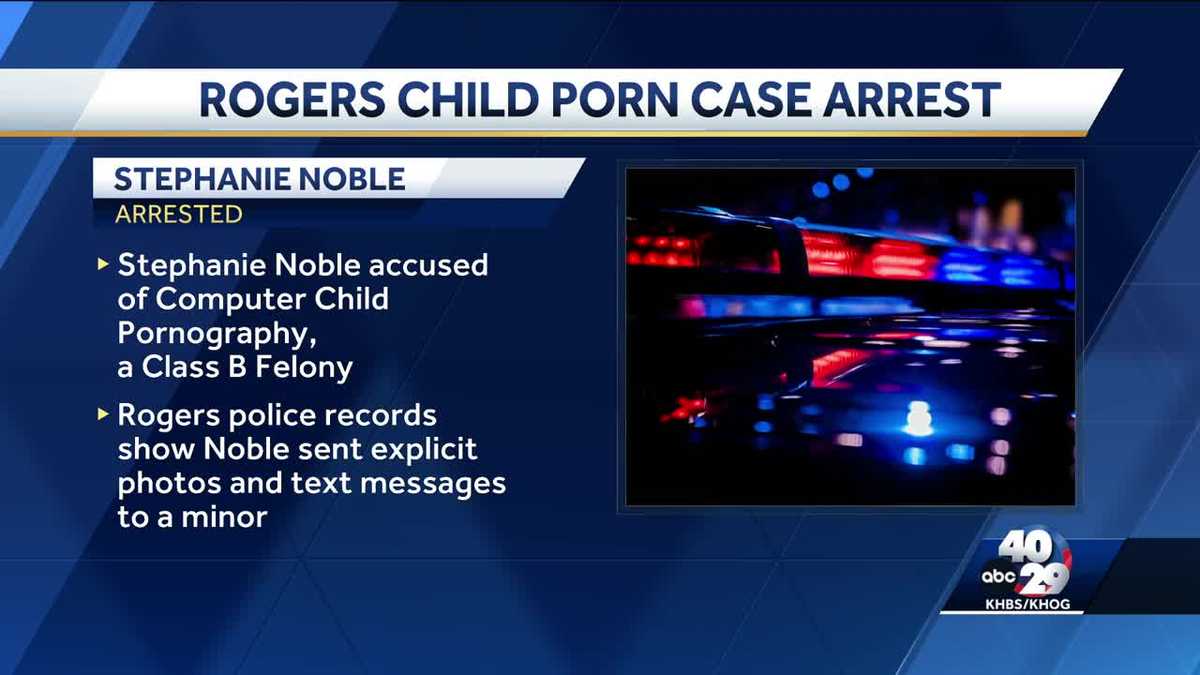 Arkansas woman accused of exchanging nude photos with minor