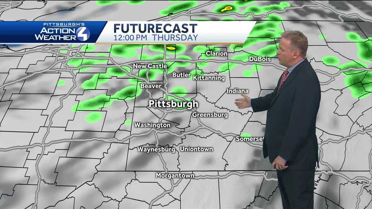 Partly cloudy skies with warm temperatures