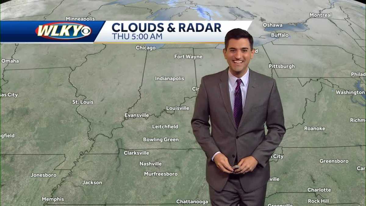 Sunny and not as cold Thursday
