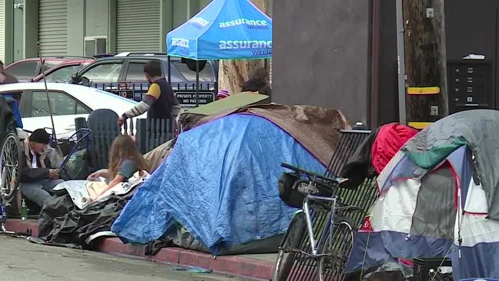 A Californian city declares abandoning homeless people a crime