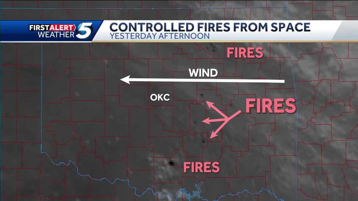 Oklahomans wake up smelling smoke following Tuesday fires - KOCO