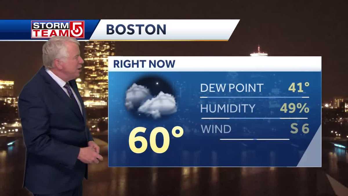 Video: One more sunny day before rain moves in
