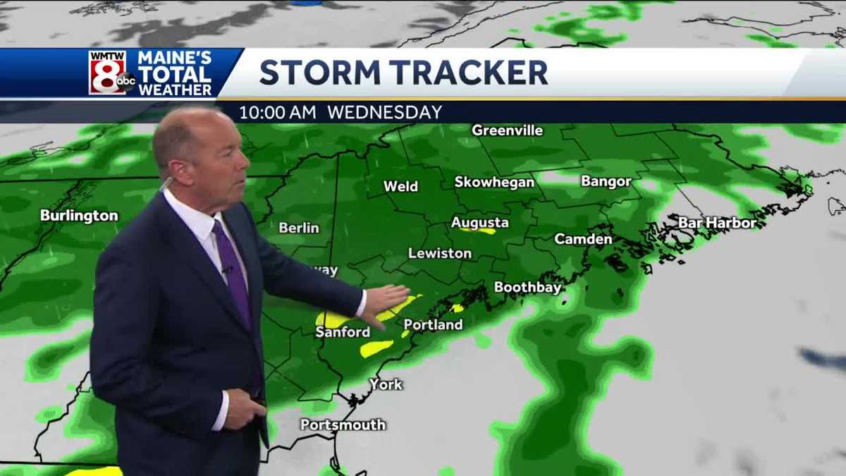 Clouds increase ahead of midweek rain