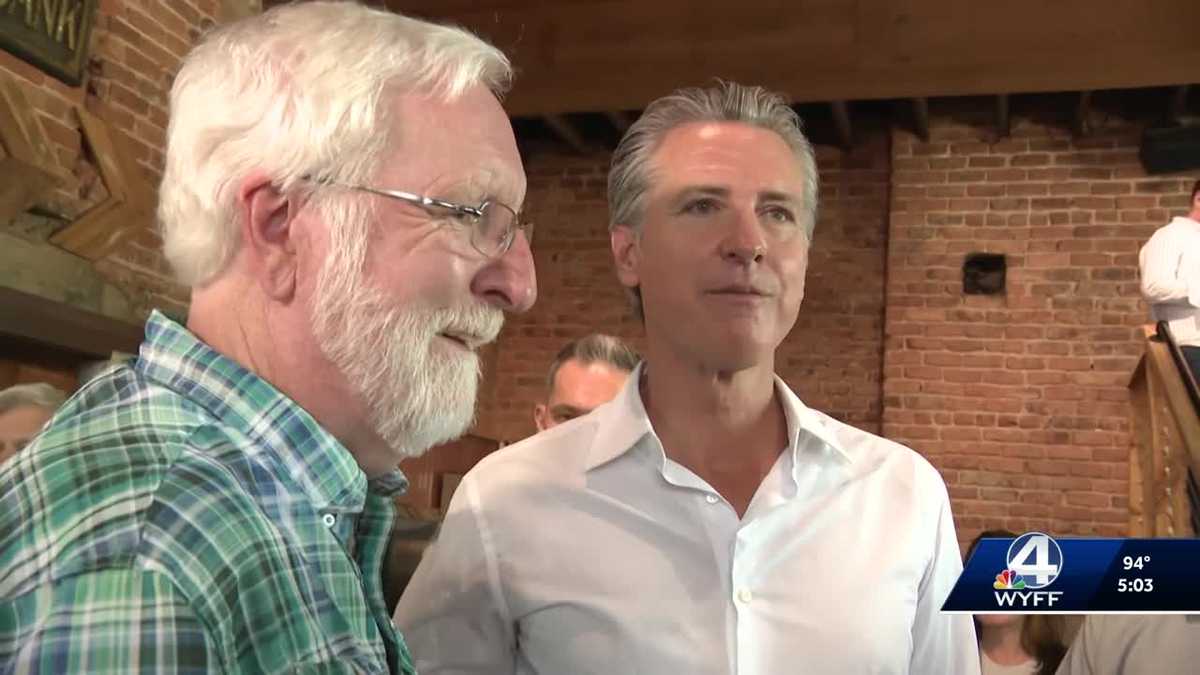 California governor finishes South Carolina swing with Upstate stops
