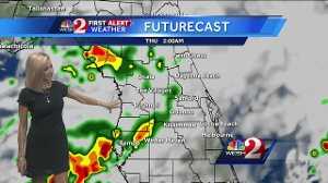 Rain on the way Wednesday