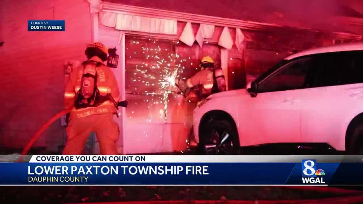 2 people displaced by Dauphin County fire