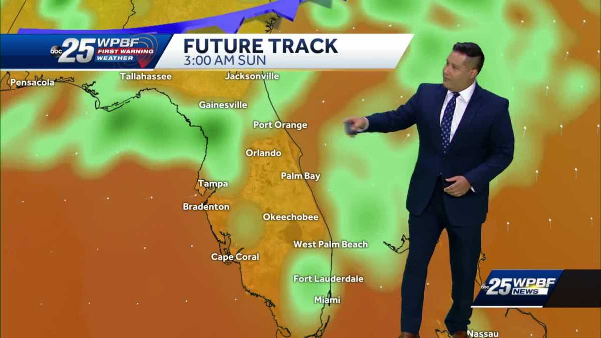 Showers and storms increase this weekend