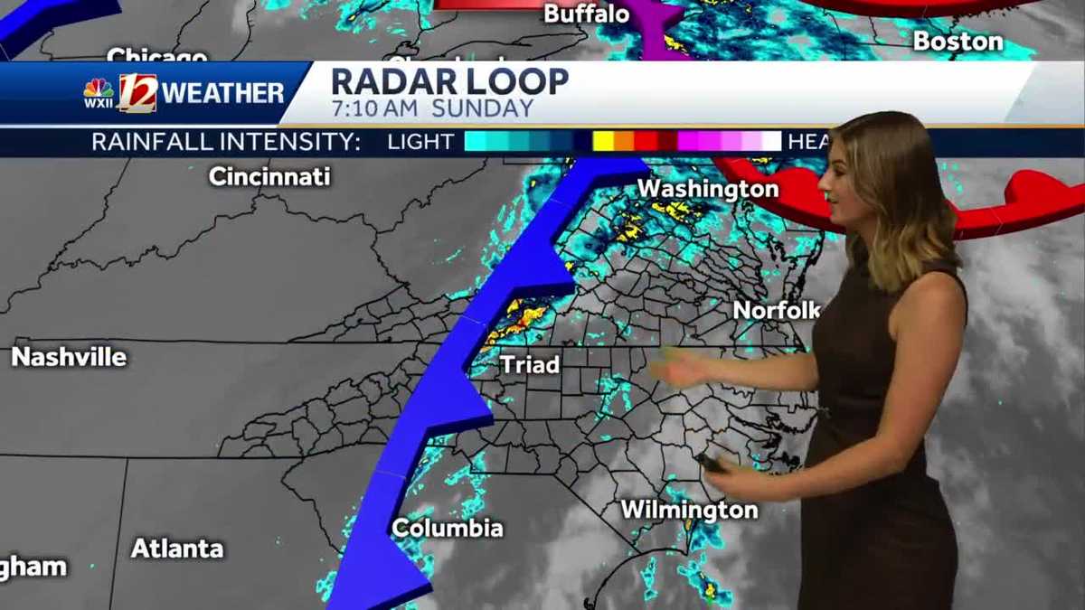 WATCH: Rain This Morning, Warm and Dry Afternoon