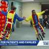 Ringling Hype Crew visits Blank Children's Hospital in Des Moines
