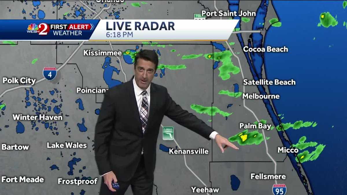 Rain and a few storms Friday while turning cooler