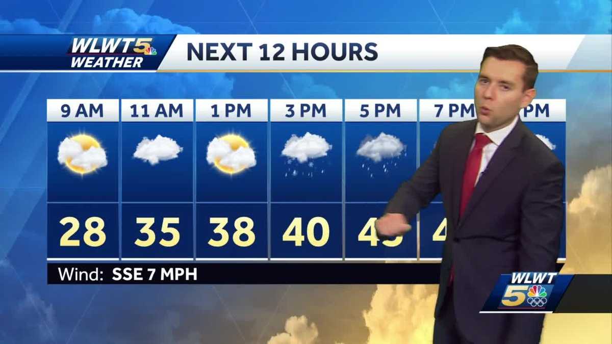 Dry start but wintry mix and rain move in this afternoon