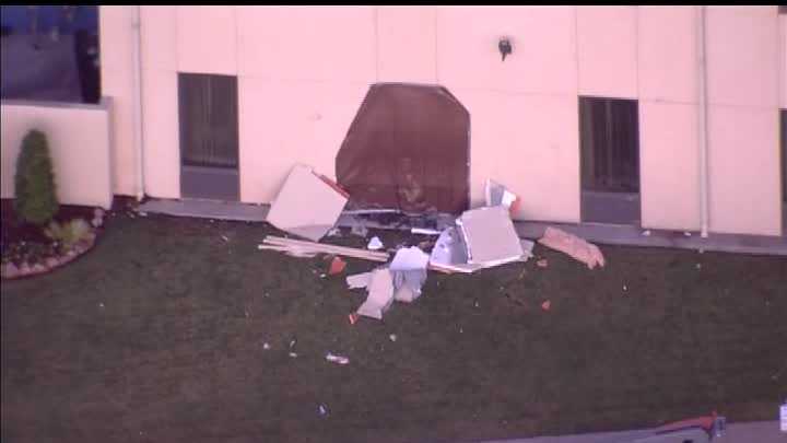 VIDEO: Sky 5 surveys tornado damage at Riverwind Casino in Goldsby