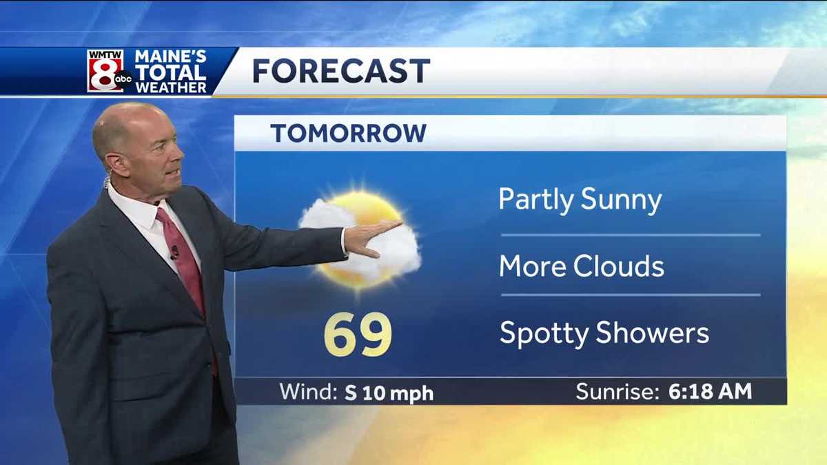 Clouds and sun this weekend, with little rain chances
