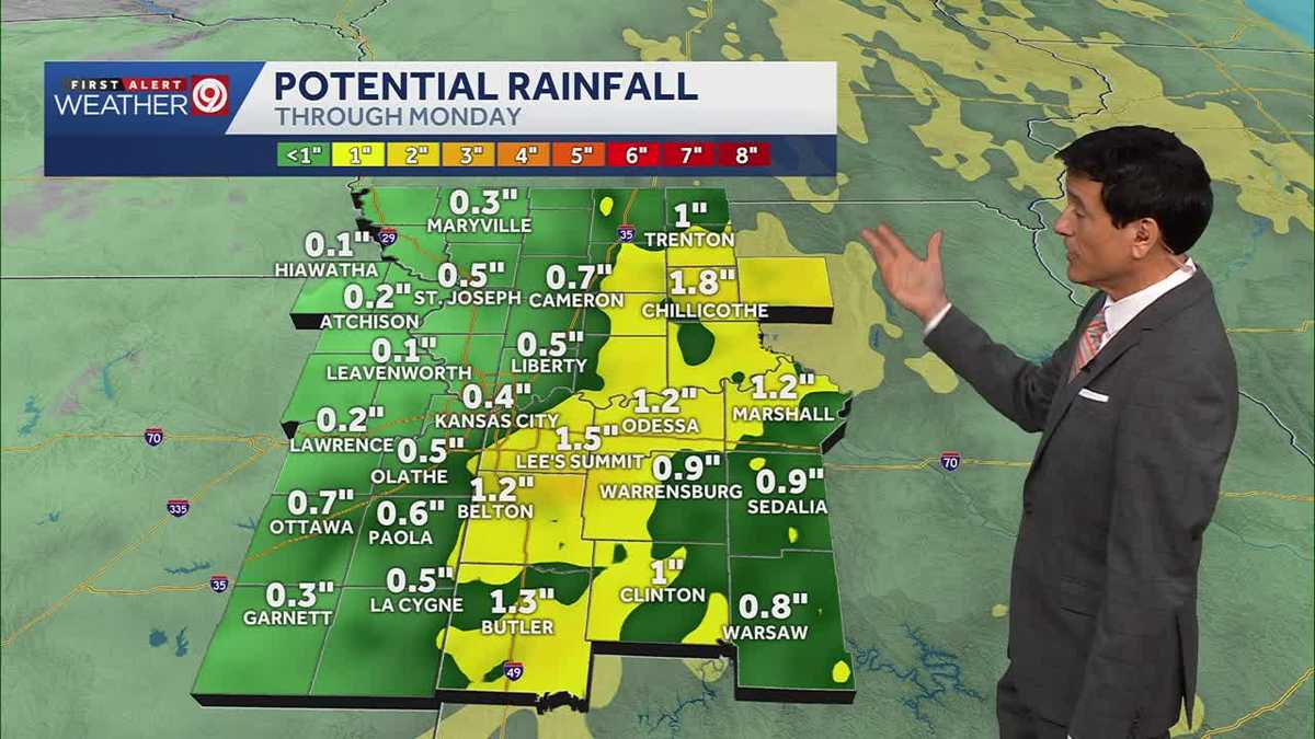 Kansas City starts the week with storm chances before summer heat takes over