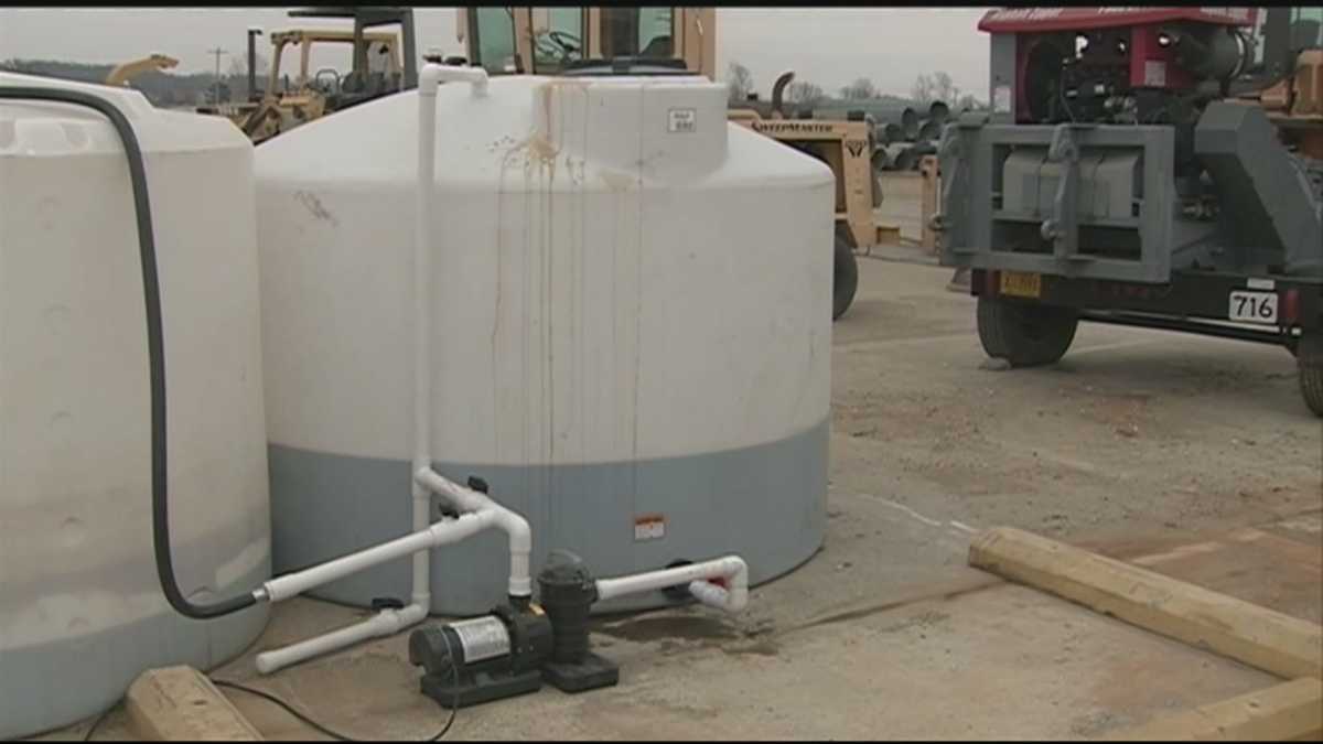 Springdale using beet juice to treat roads