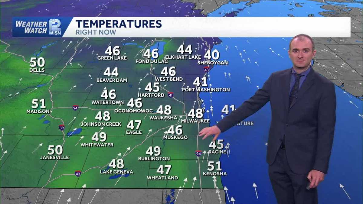 Sunny and 70s across SE Wisconsin