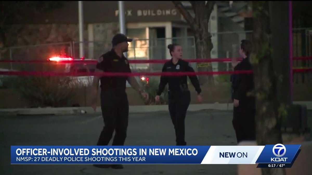 New Mexico records 27 fatal officer-involved shootings so far in 2026