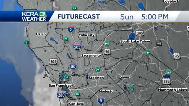 Dramatic cooling followed by gradual warming in Northern California