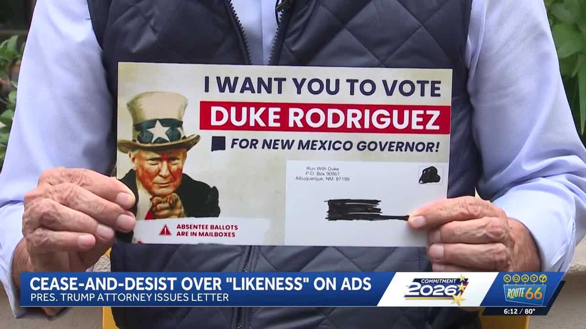 President Trump attorney serves cease-and-desist to New Mexico GOP gubernatorial candidate over campaign ads