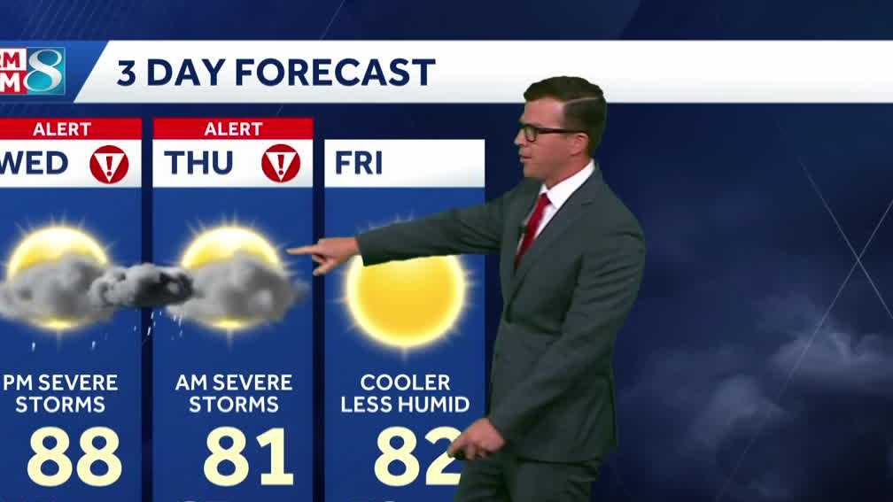 Iowa weather: The severe weather threat returns for today and tomorrow