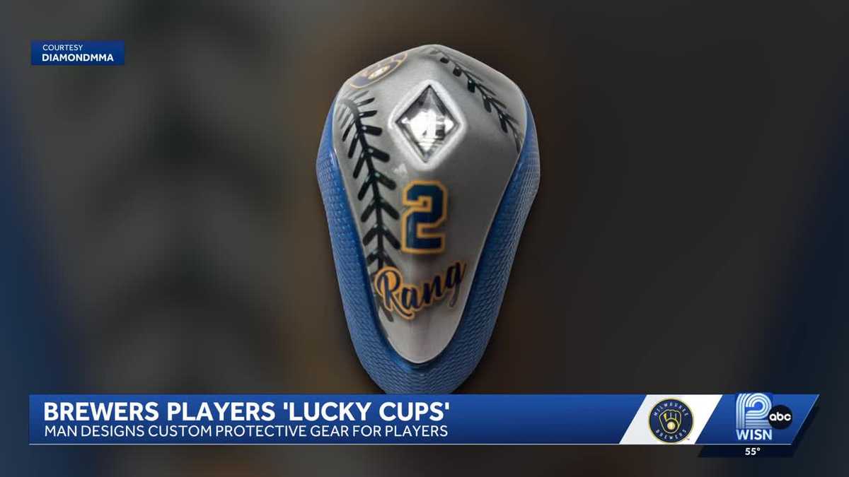 'These are lucky': Meet the man behind Brewers players' custom protective cups