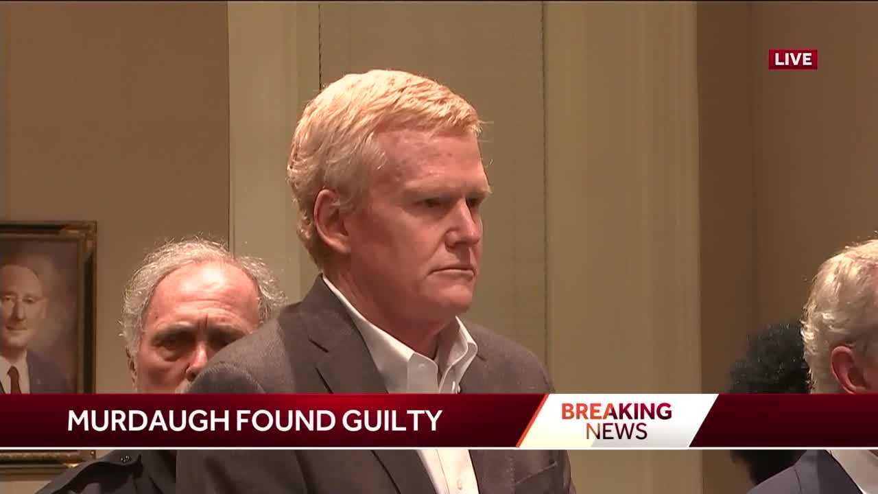 South Carolina: Watch Alex Murdaugh Guilty Verdict