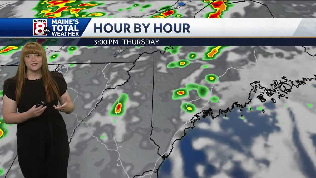 Impact Weather: Scattered showers and storms Thursday afternoon