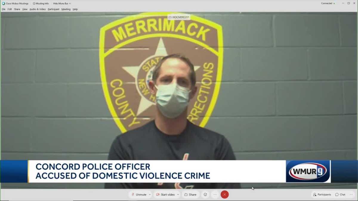 Concord police officer accused of domestic violence