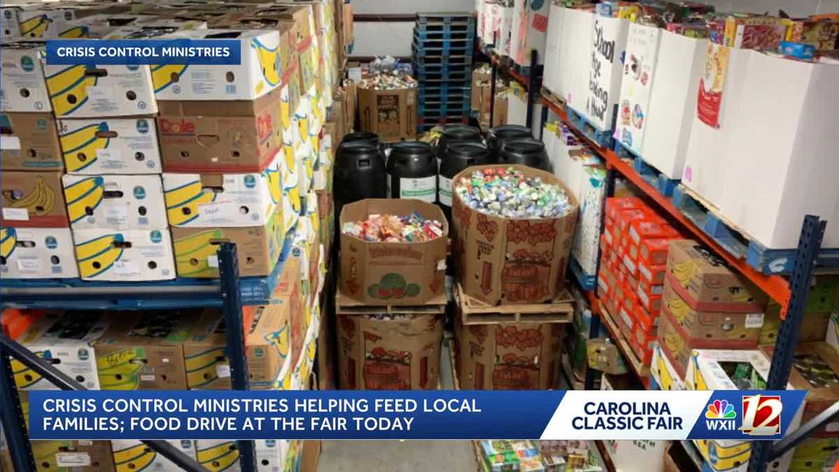Crisis Control Ministry Discusses Services, Food Drive Day at Carolina ...