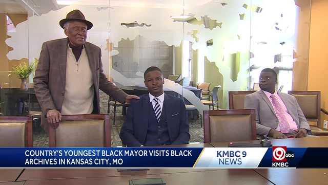 America's youngest Black mayor in history visits Kansas City - Vimarsana News