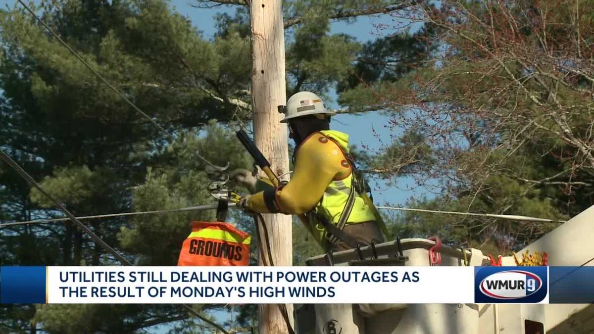 NH power outage update Thousands still without power