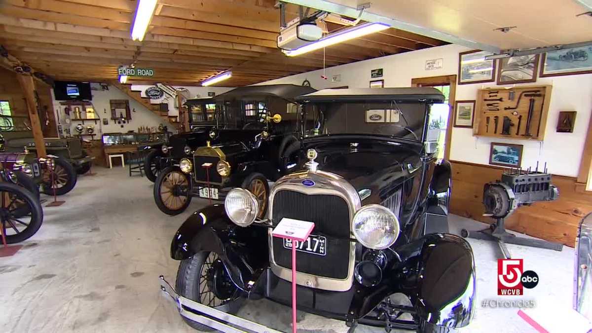 Touring the Ice House Museum in New London, New Hampshire, but first