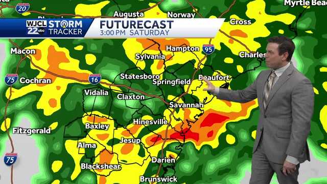 Savannah: Wet weather, heavy rain fall forecasted into weekend - Vimarsana News