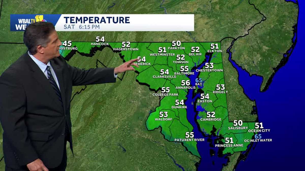 Frost is possible Saturday night in Maryland