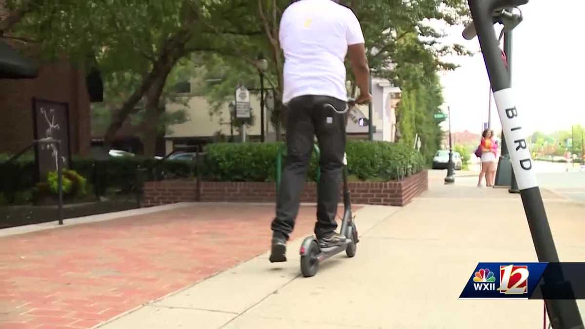 Electric scooters arrive in Greensboro... without permission.