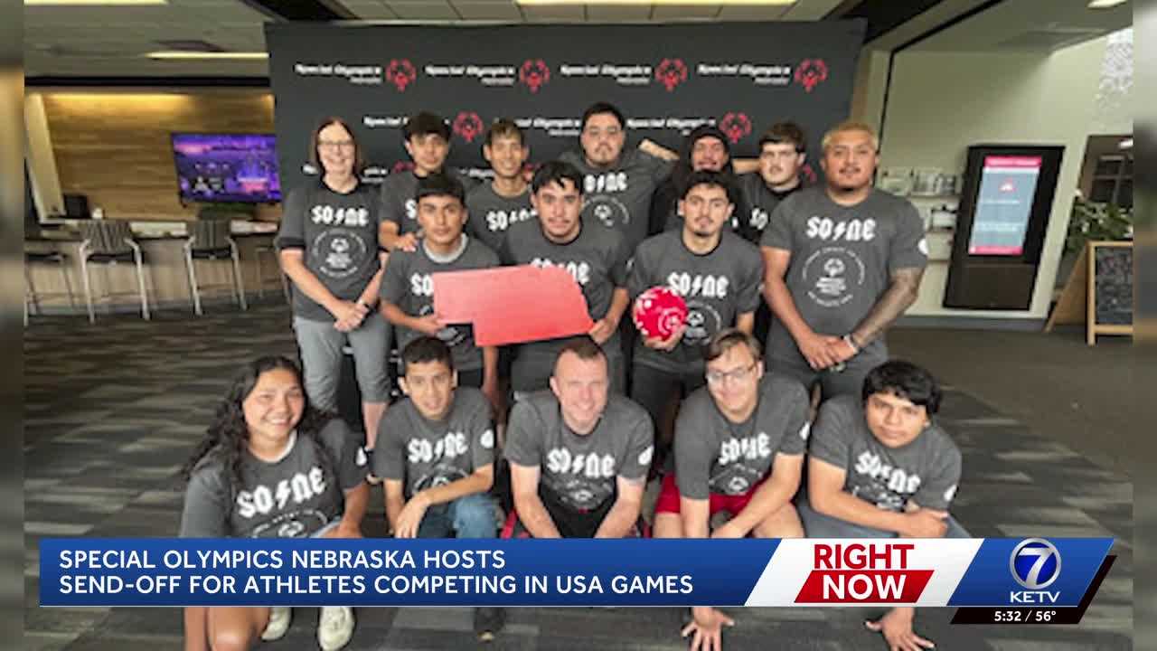 Special Olympics hosts USA Games; Nebraska sends dozens of athletes off