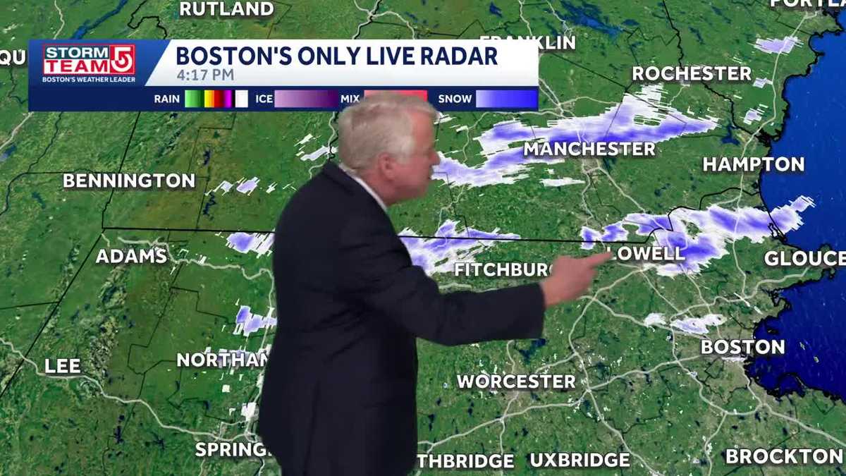 Video: Windy with potential for snow squalls