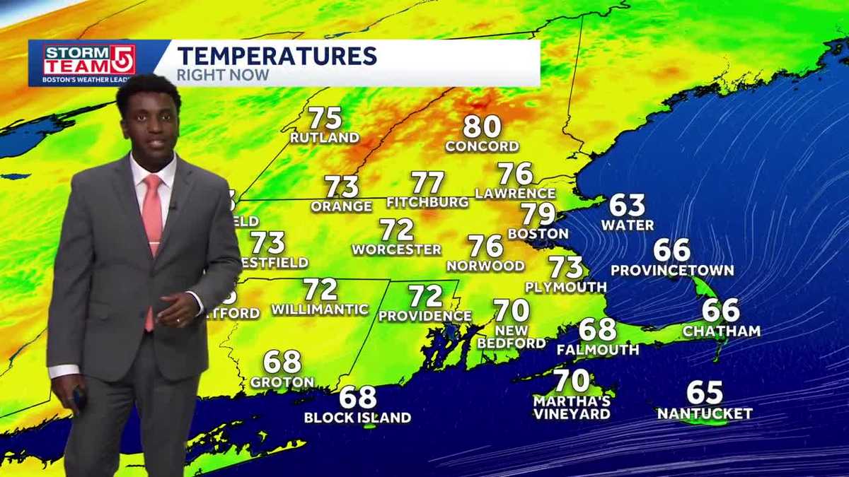 Video: Feel of summer stays through the weekend