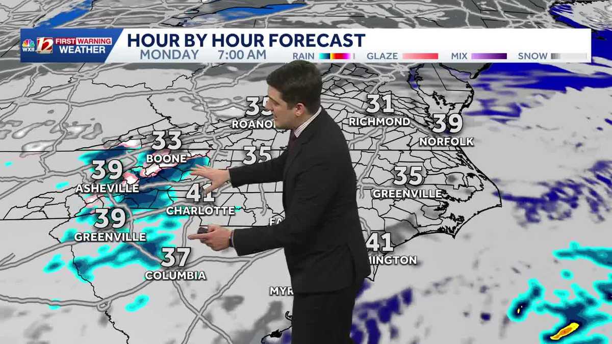 Fog and a few slick spots possible Saturday morning