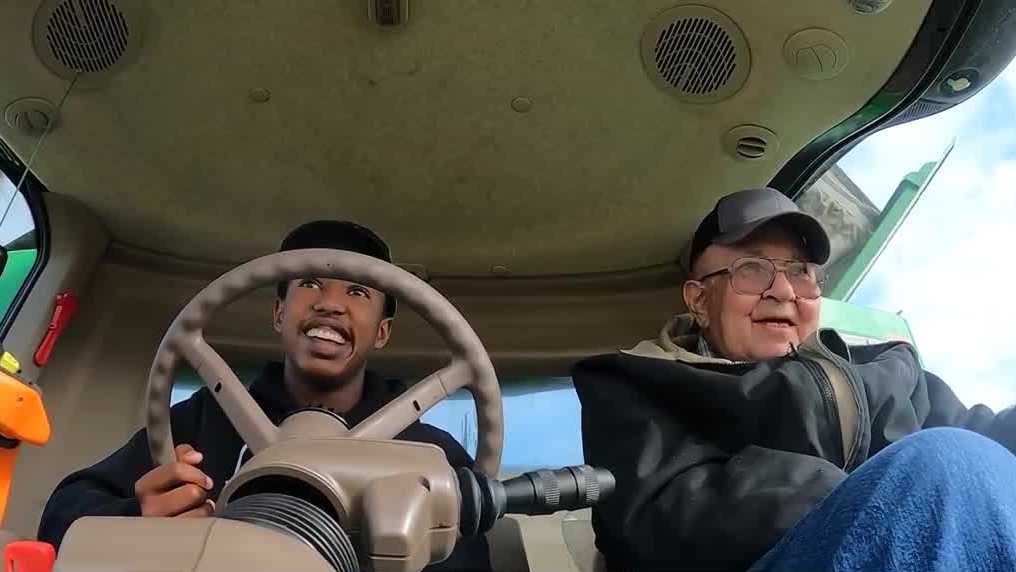 Farming roots run deep for this Iowa grandfather-grandson duo