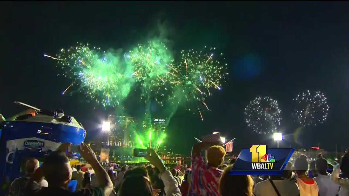 Video Go behind the scenes of Baltimore fireworks show