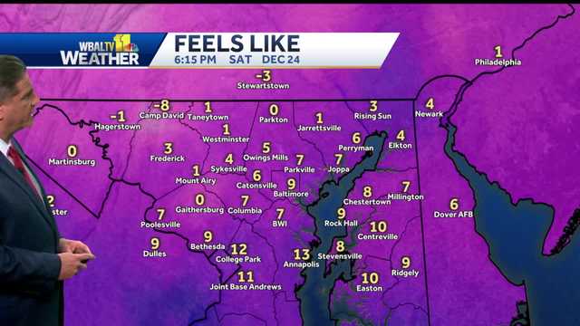 Freezing temps in Maryland for Christmas - Vimarsana News