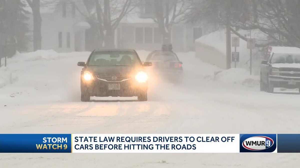 Safety reminders as winter storm hits NH