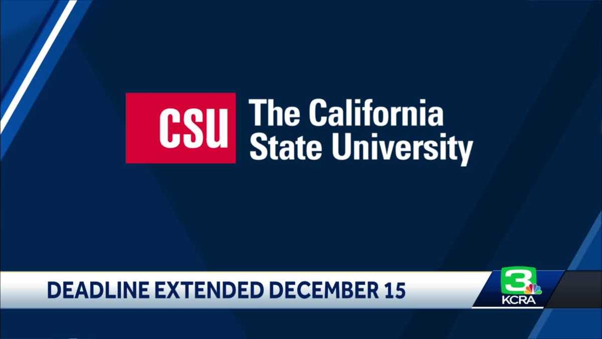 CSU fall 20201 application deadline extended to Dec. 15