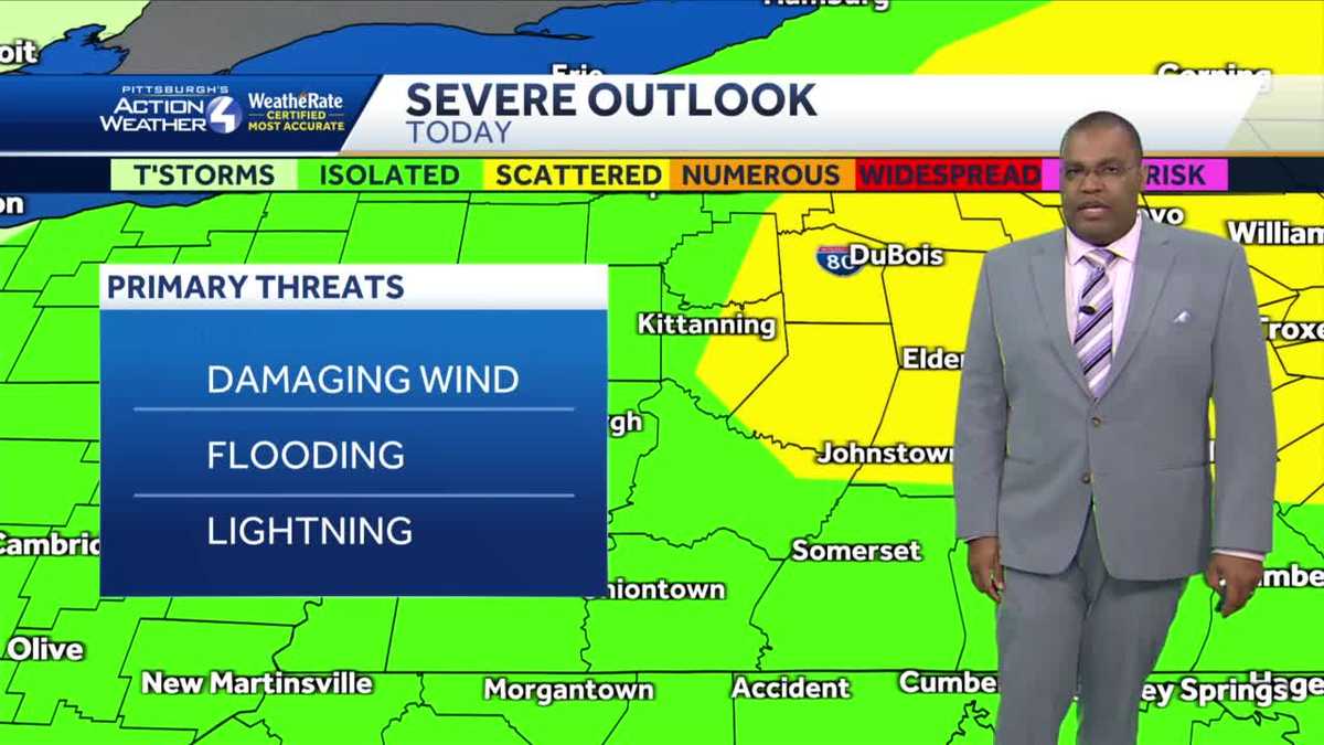 Impact Day: strong to severe storms Wednesday afternoon