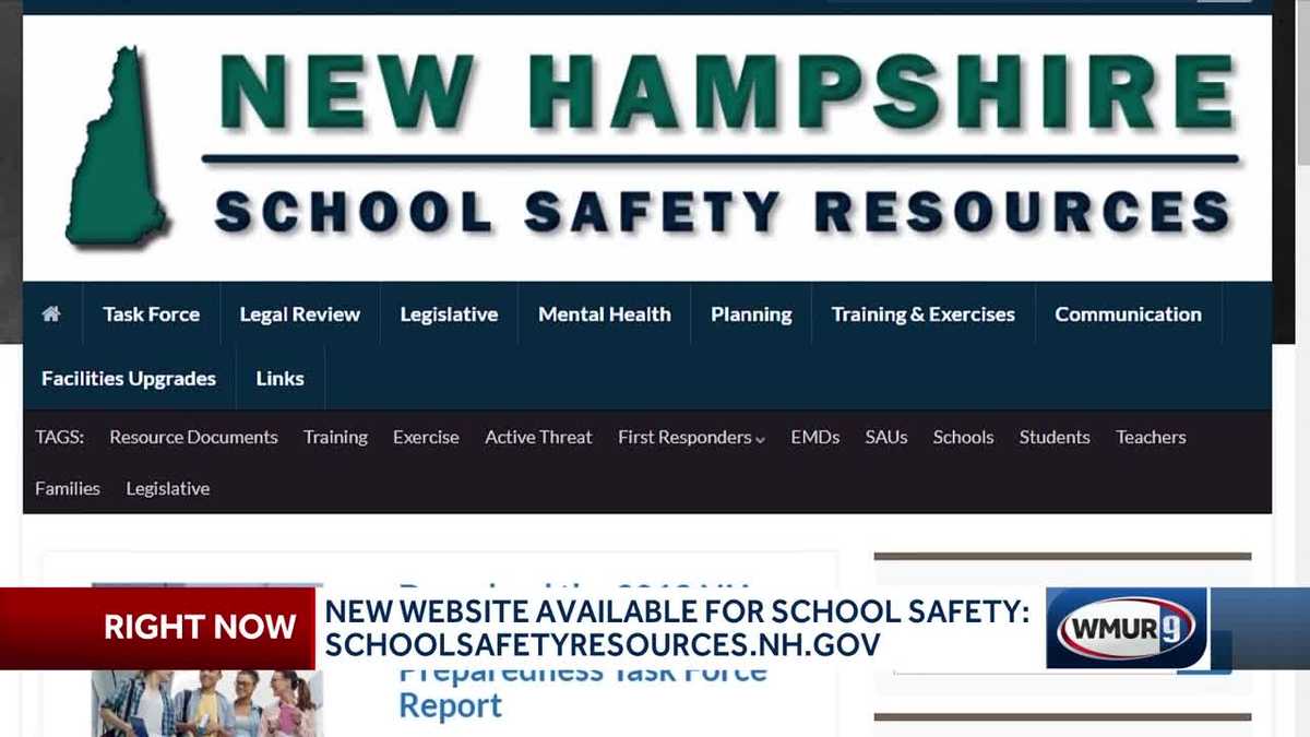 Website launches to highlight school safety recommendations