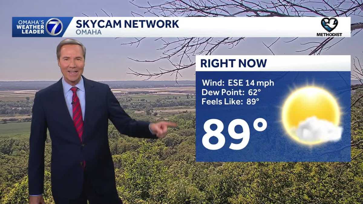 Real summer weather this week in Omaha, perfect pool weather