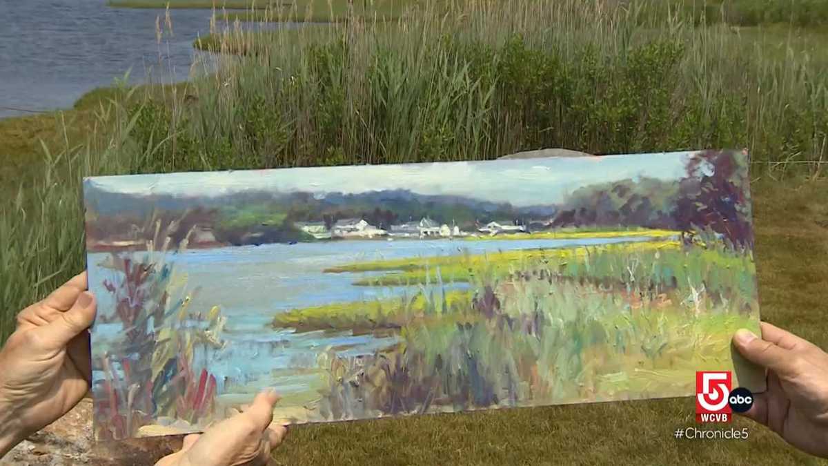 Artists are attracted to this Rhode Island river for its beauty