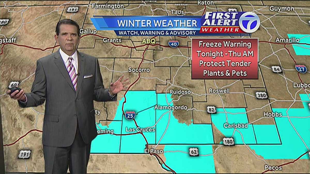 First Alert Weather Wednesday Overnight Forecast